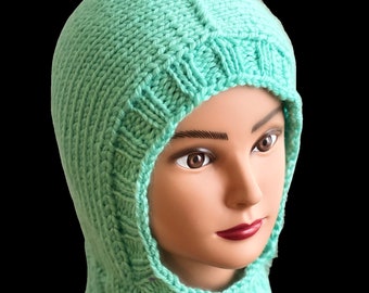 handmade knitted balaclava
