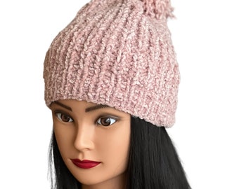 handmade knitted warm hats