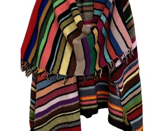 Woman’s Spring Fall Warm Poncho, Standard Size