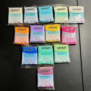 Cernit Translucent Polymer Clay - 2 oz