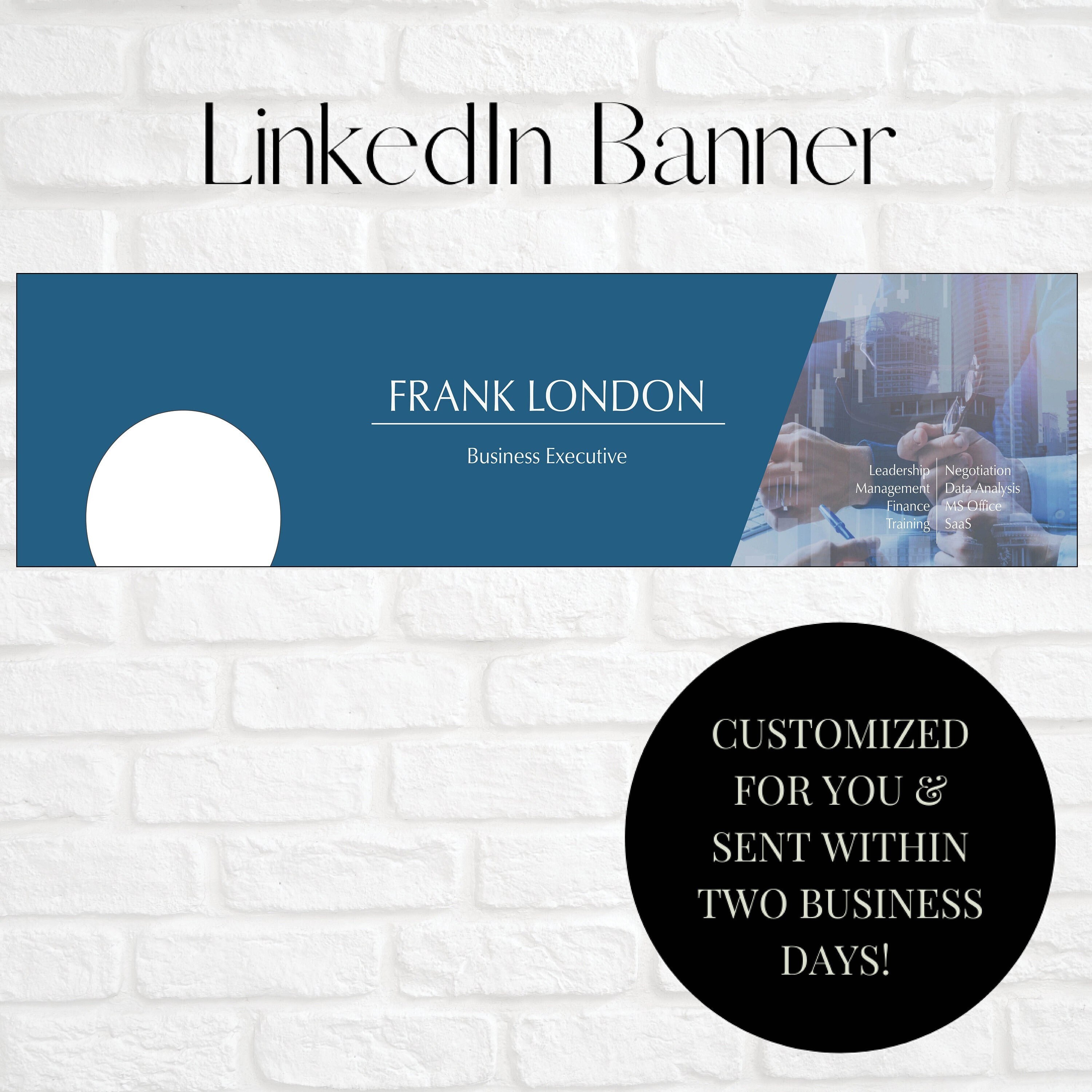 Linkedin Banner - Etsy, image size:3000x3000
