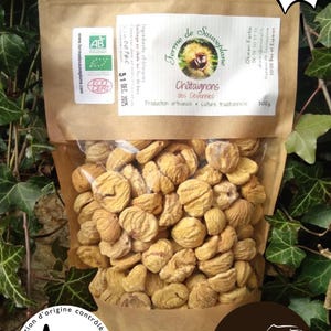 Organic, AOC and smoked Cévennes chestnuts - 500gr