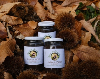 Crème de marron des Cévennes Bio et AOC - 410gr