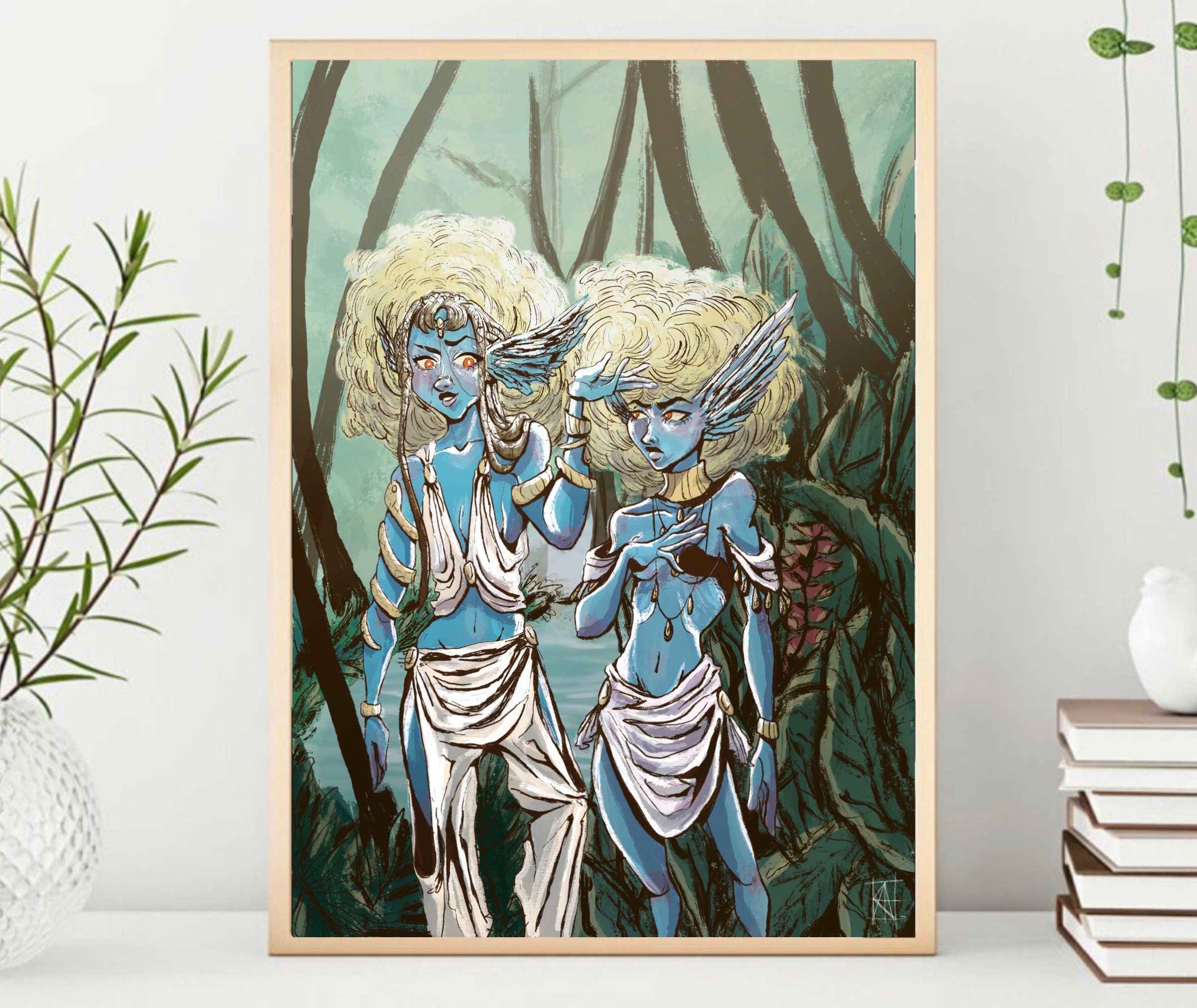 Discord Dans L'art Mural Imprimable Eden Garden