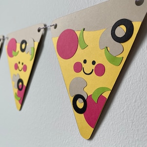 Pizza bday party, pizza party, pizza bday, pizza banner, pizza cake topper, pizza themed bday, pizza topper, pizza lover, pizza