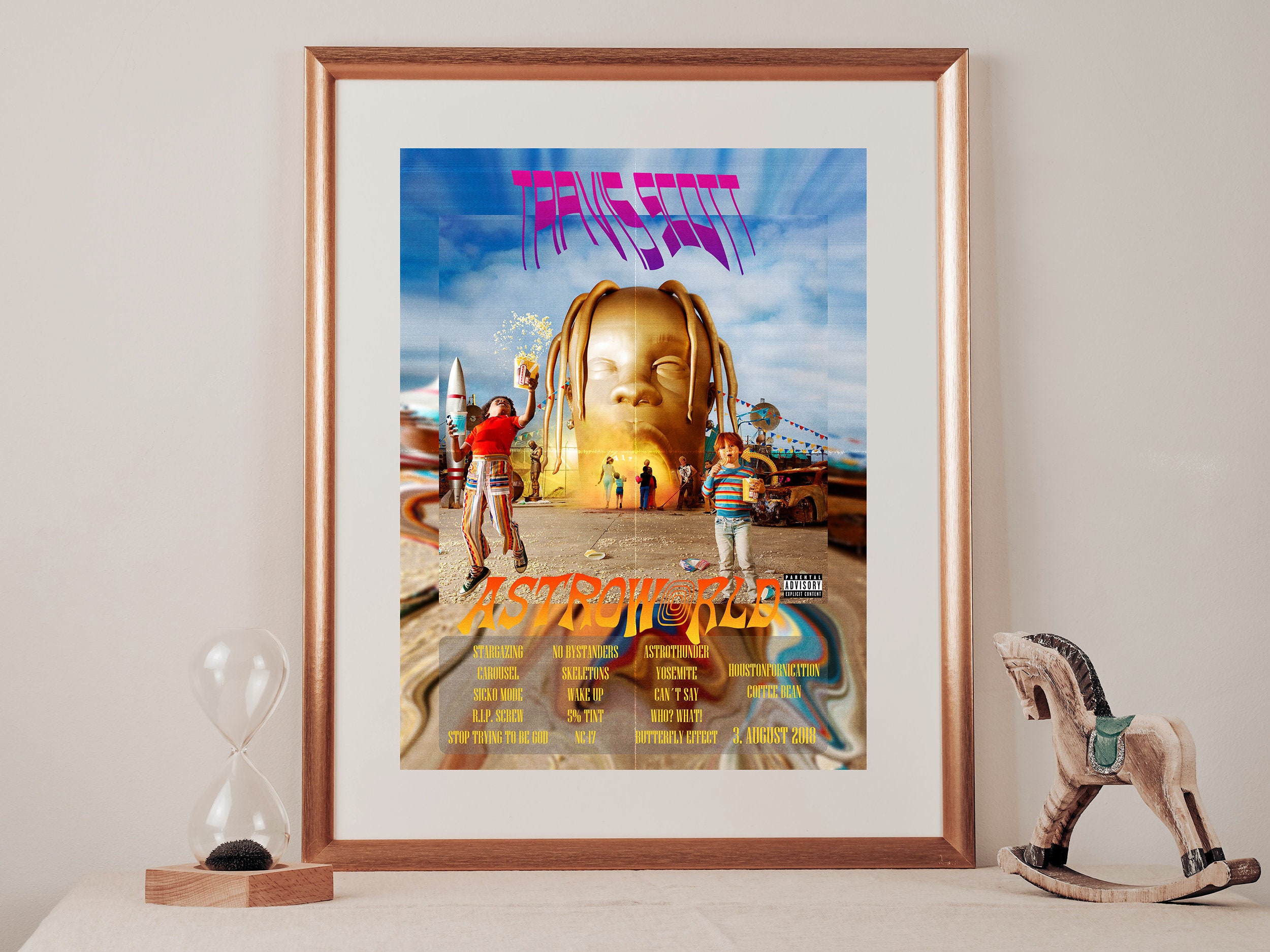 Buy Travis Scott Astroworld Album Poster Online in India 