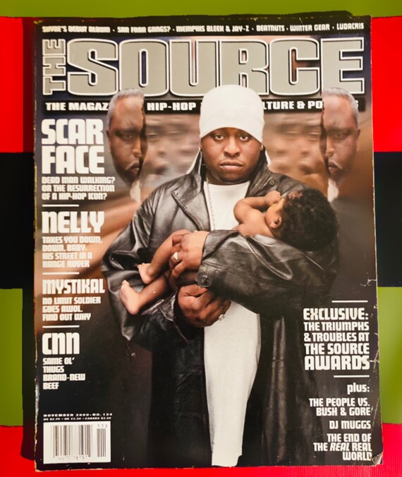 The Source Magazine : Scarface - November 2000 - Etsy The Source Magazine : Scarface - November 2000 - Etsy