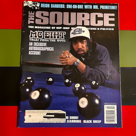 The Source Magazine : (feb 1995) MC Eiht , Too Short, Deion