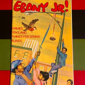 Vintage EBONY Jr! Magazine- March 1975