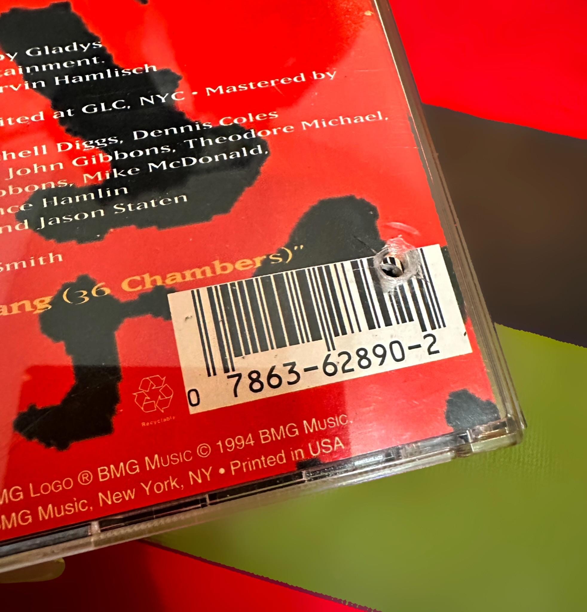 洋楽 Wu-Tang Clan / Can It /CDS 1994 US Promo Wu-tang Clan - Can It Be All so Simple/ain't Nuthing Ta F' Wit