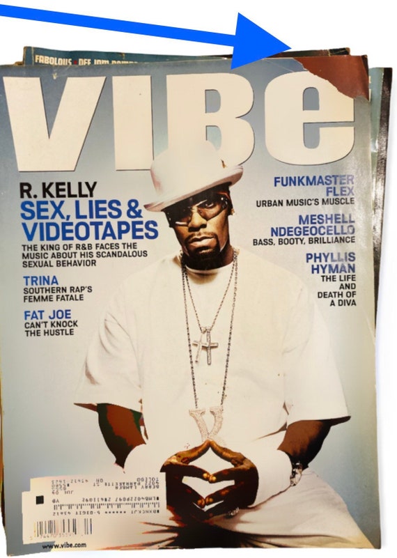 「The Source Magazine」「XXL」「VIBE」「Age」 VIBE Magazine: May 2002 R Kelly + Trina, Fat Joe, Funkmaster