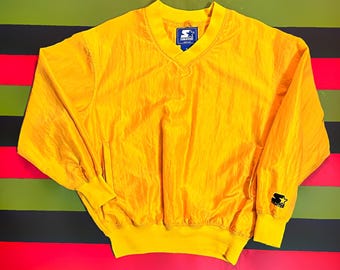 Vintage 90’s Starter Pullover Windbreaker Jacket Made In USA - Adult Medium