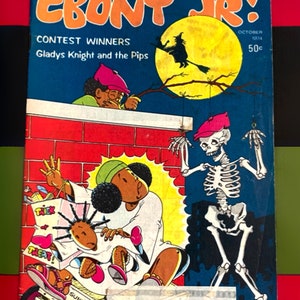 Vintage EBONY Jr! Magazine- October 1974