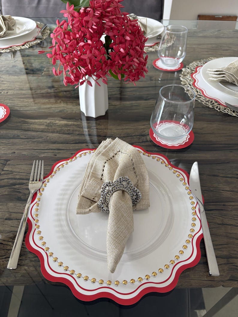 CSQUARED DESIGN Scallop Shell Shape Placemat - Thumbnail 5