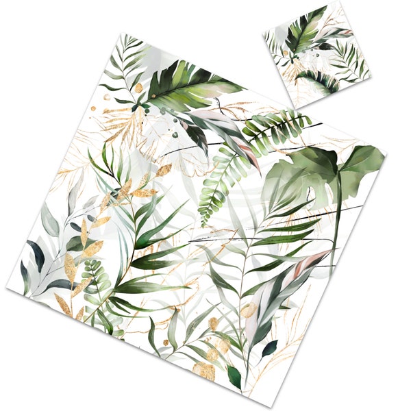 TROPICAL PAPER PLACEMATS