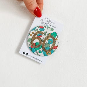 Liberty Birthday Badge, any age, any fabric
