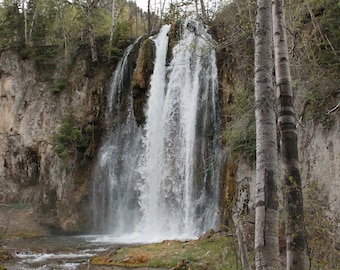 Spearfish Falls - Spearfish Canyon - Black Hills - South Dakota