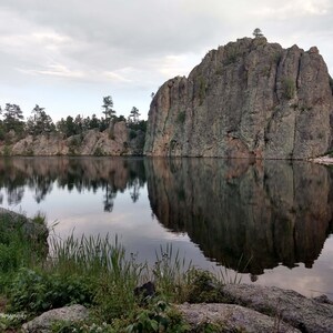 Legion Lake Evening - Custer State Park Photo - Black Hills Photo - South Dakota Photo