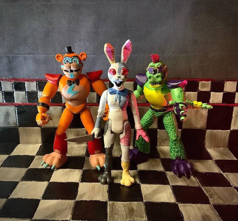 FNAF WAVE 1 Vanny Custom Action Figure - Etsy