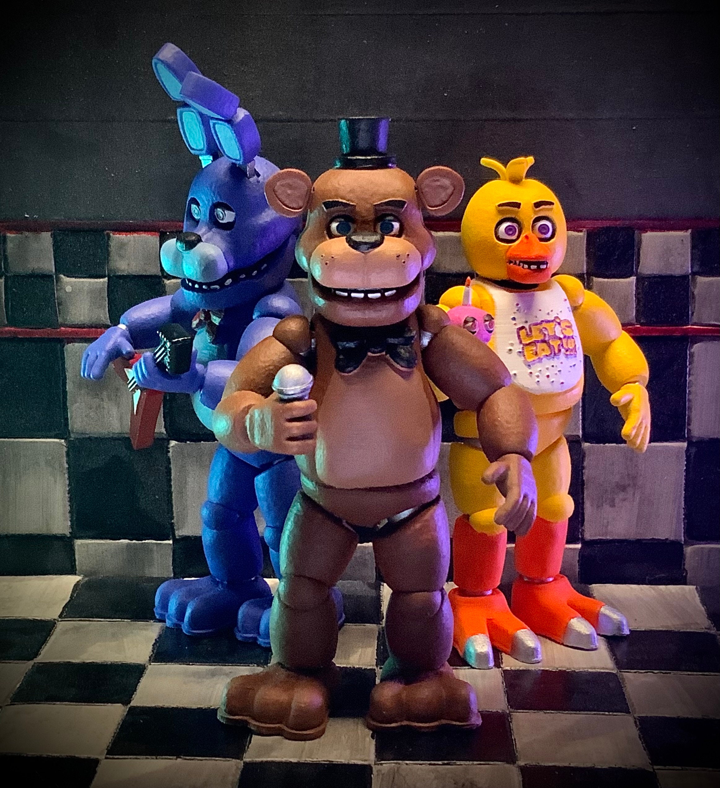 fnaf action figures wave 5 ( fnaf withered animatronics action