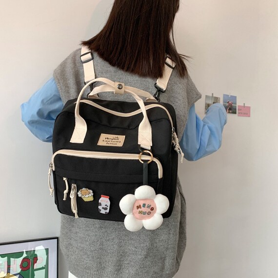 Kawaii Cute Anime Ita Bag Canvas Backpack Ita Crossbody Bag Etsy