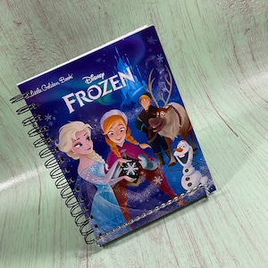 Disneys autografbok, Frost-dagbok, sagoboksdagbok, favoritbokdagbok, Disney-dagbok, Disney-autografer, Prinsessbok, Elsa/Anna