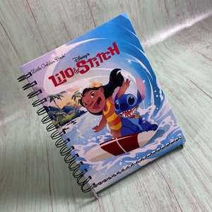 Lilo and Stitch journal, storybook journal, autograph book, favorite book journal, classic book journal, disney journal, disney autograph