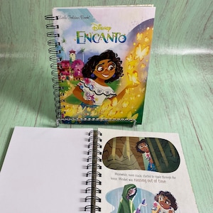 Encanto journal, storybook journal, autograph book , favorite book journal, classic book journal, disney journal, disney autograph