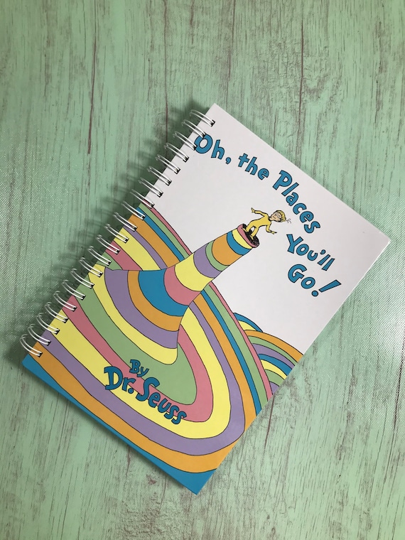 Oh the Places You'll Go Journal Storybook Journal Dr | Etsy