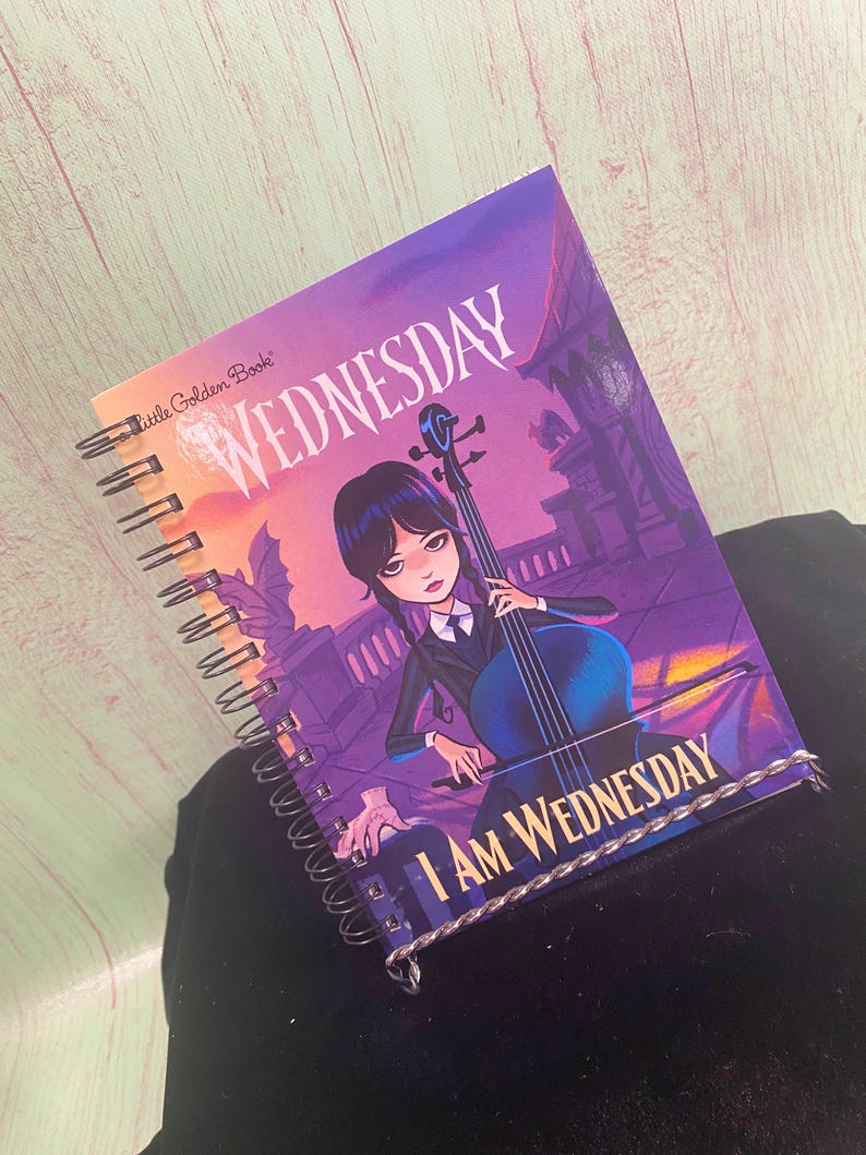 Wednesday Notes Journal Wednesday Journal: Storybook Notebook, Classic Book Gift - Etsy