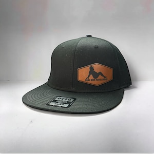 Real Men Have Curves Flat Bill Snap Back Funny Hat