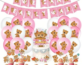 Baby Shower Decoration diy set, Baby Shower Party decor set.
