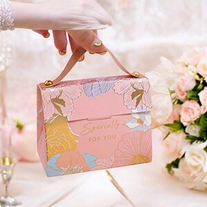 25 pieces Pink Wedding favor box,Red Wedding Favor Bag, Wedding favor boxes, Wedding party supply, Wedding party favor supply.