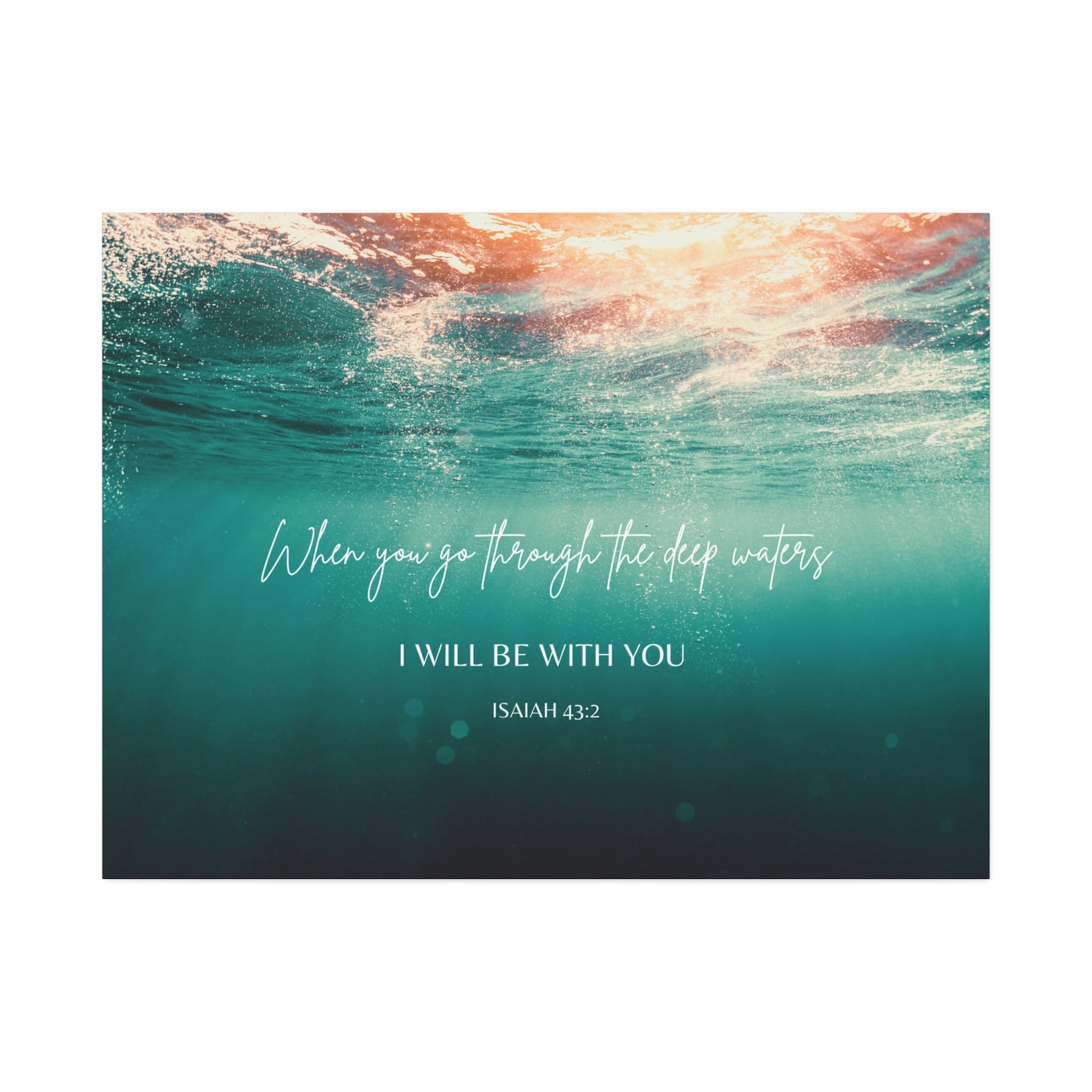 Bible Verse Canvas Wall Art Scripture Wall Art Christian Wall Etsy