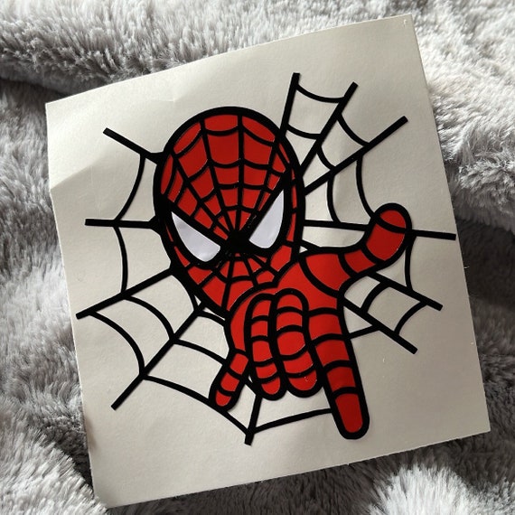 Spiderman Spiderman Decal Spiderman Sticker Marvel Etsy