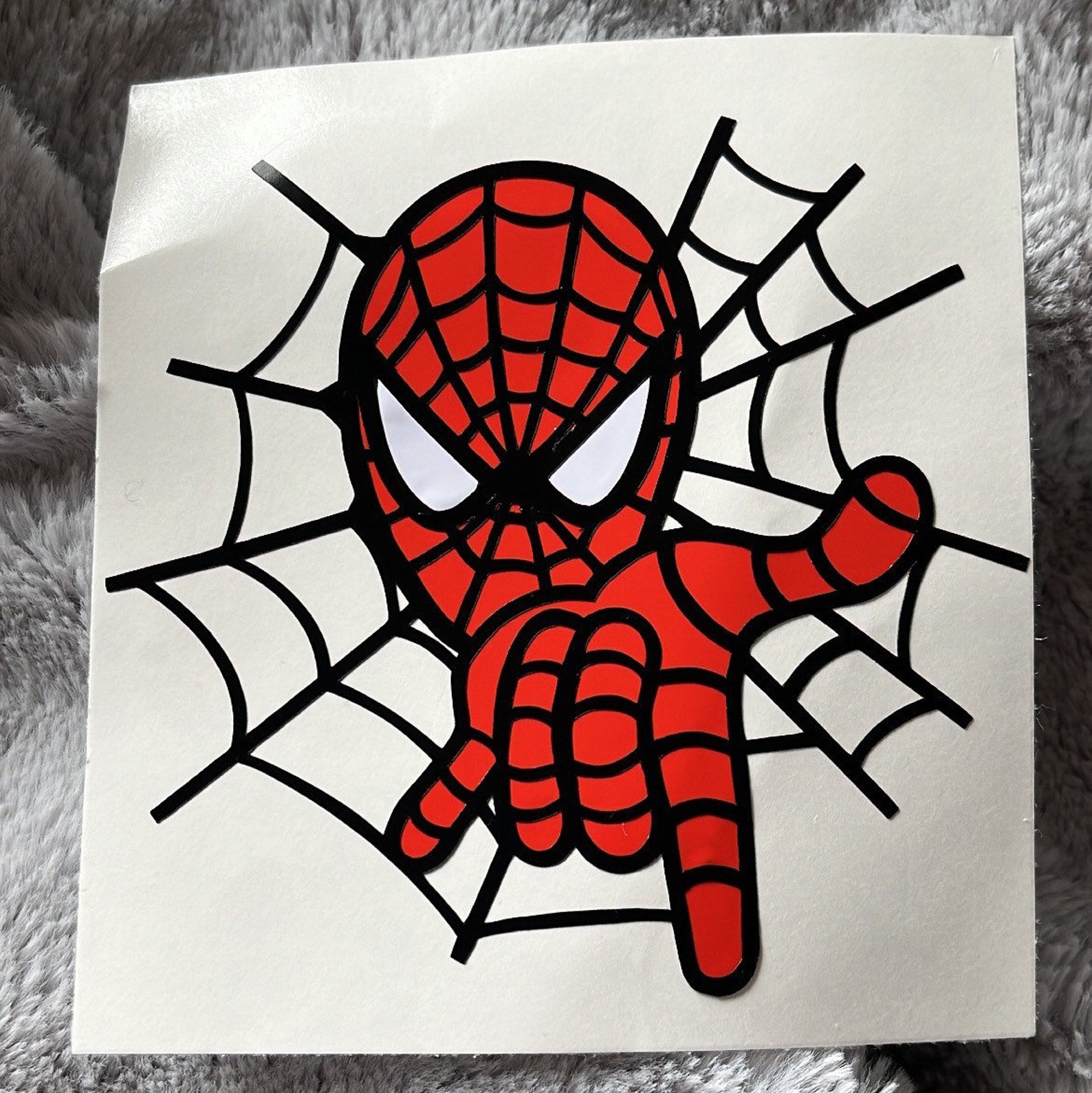 Spiderman Spiderman Decal Spiderman Sticker Marvel Sticker Marvel