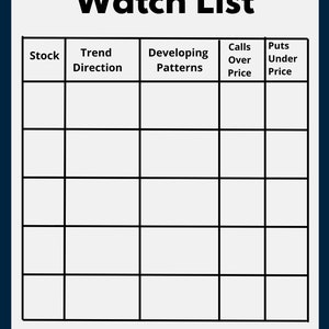Day Trading Journal (PDF) image 2
