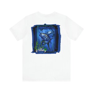 Fishing shirt Fishing gear Bluefin by BadFish 365 Jersey Short Sleeve Tee