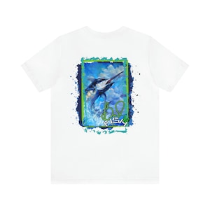 Blue Marlin by BadFish 365 Jersey Short Sleeve Tee