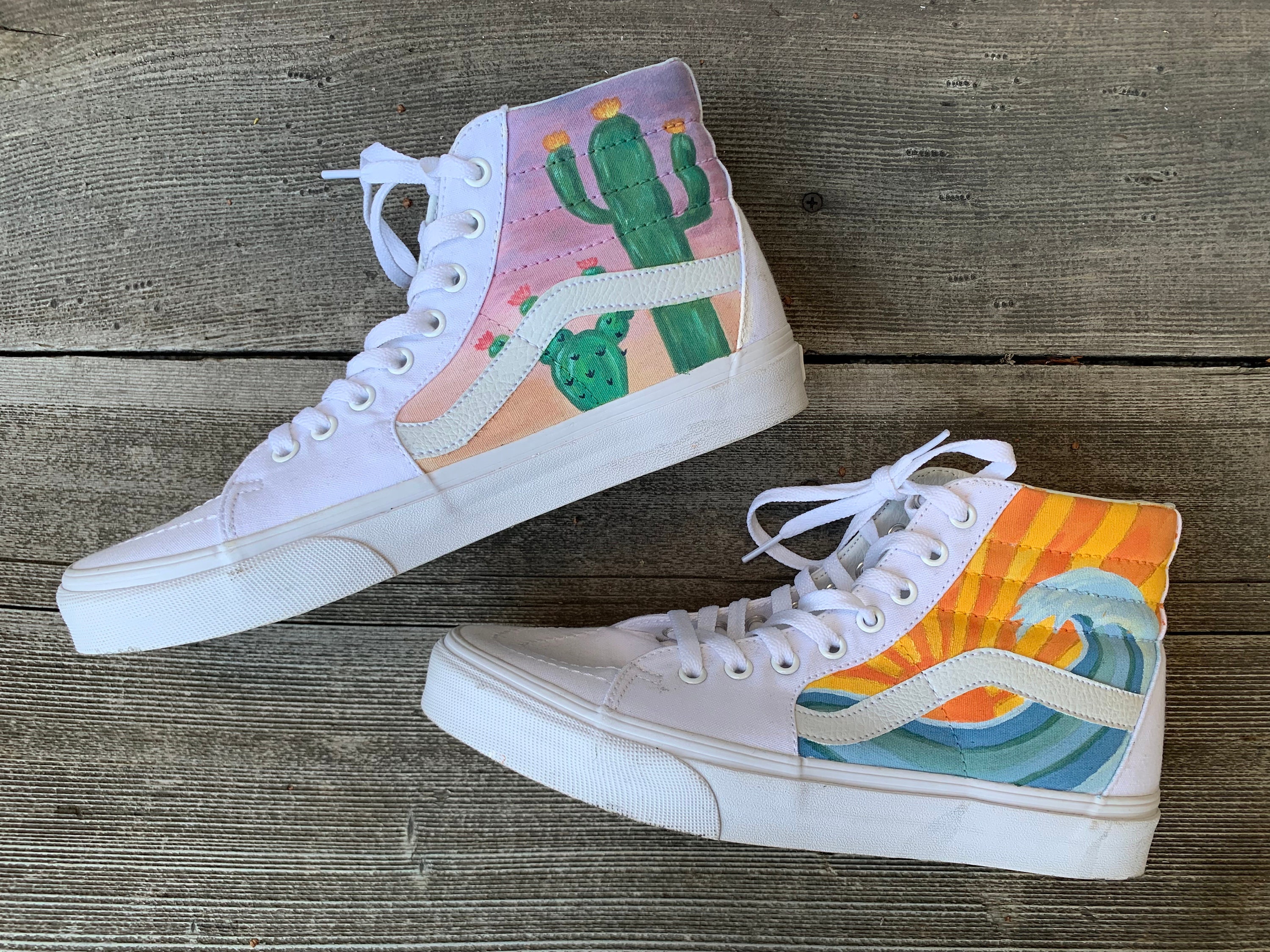 Adultish Custom Vans - Sk8-Hi (US Only)