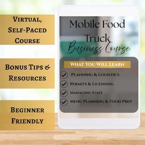 Mobile Food Truck Business Course