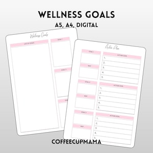 Wellness Goal Planner