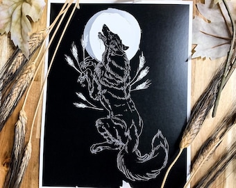Medium Print “August”