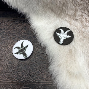 Goat Button  1.45”