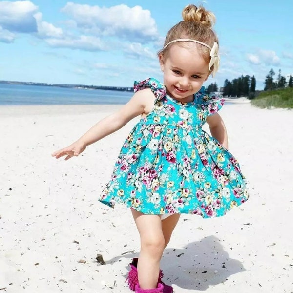 Baby dress sets summer, baby girl ruffles summer dress, 2pcs outfits dress, summer girl dress.