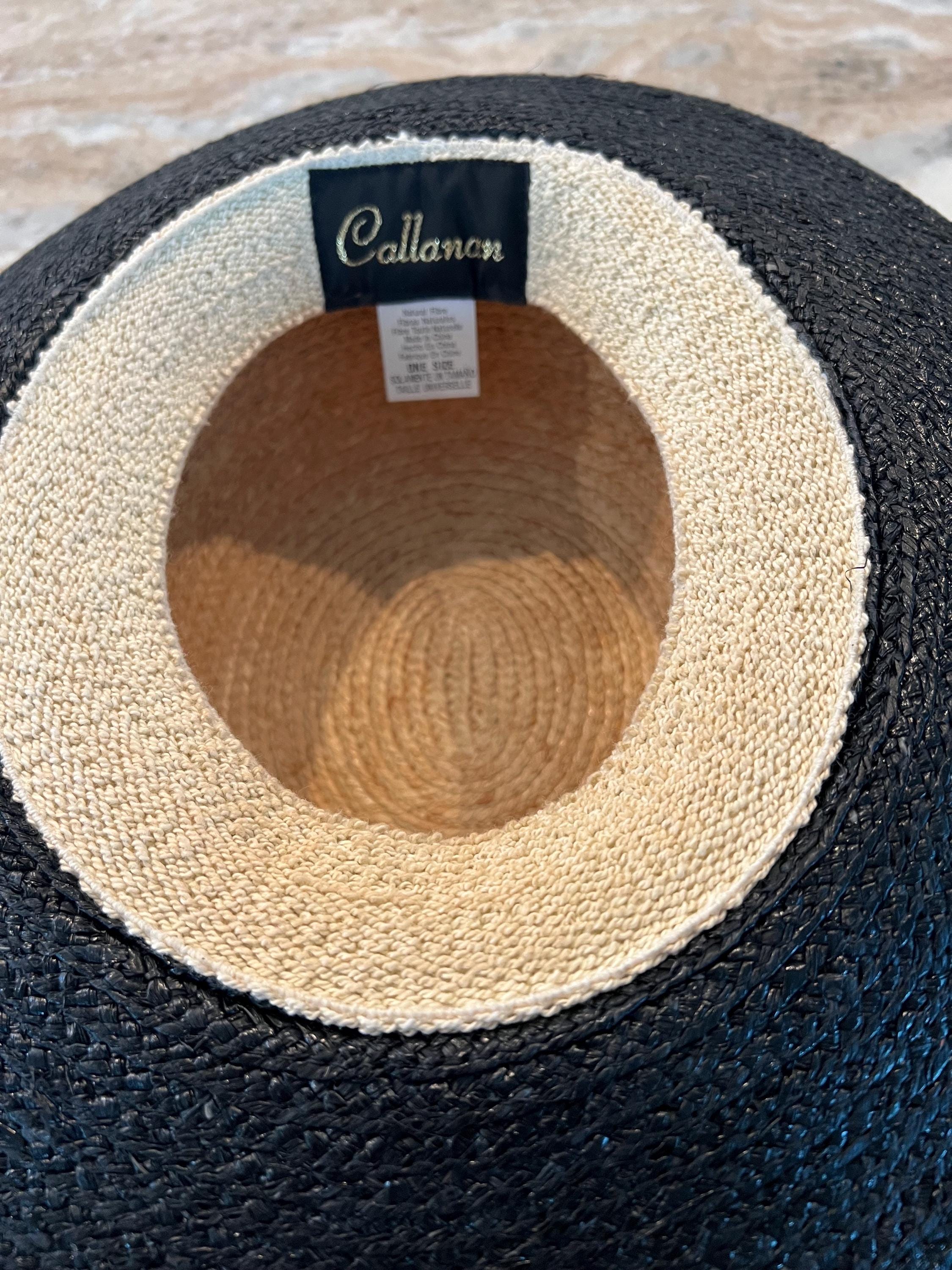 Stylish Callahan Straw Hat, One Size - Etsy display picture 3