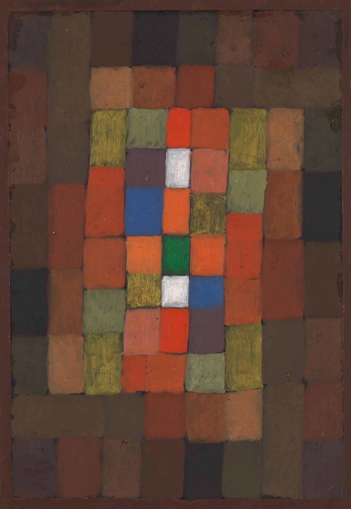 Static-dynamic Gradation by Paul Klee Quality Print - Frame Me - Etsy