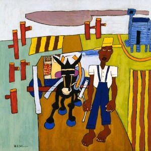 Going to Market By William H. Johnson Quality Print - Frame Me