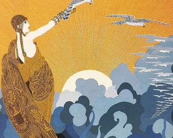 こ*め様 エルテ　ERTE ゴールデンフリース　 シルクスクリーンアート 52/ il_340x270.6004416990_6bx2.jpg