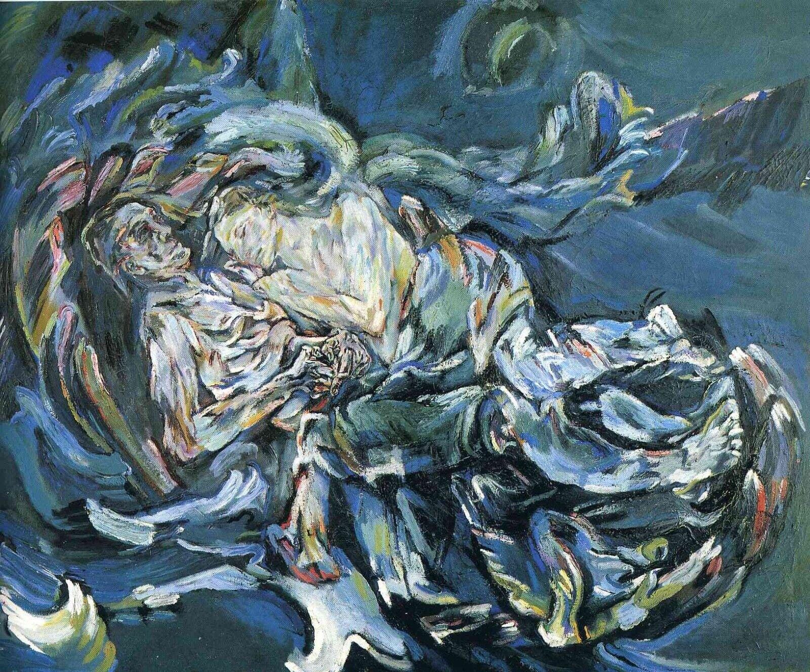 Oskar Kokoschka、Flowers、希少な額装用画集より、新品額装付 The Bride of the Wind by Oskar Kokoschka Quality Print - Frame Me